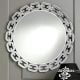 Interlinked Chain Round Mirror